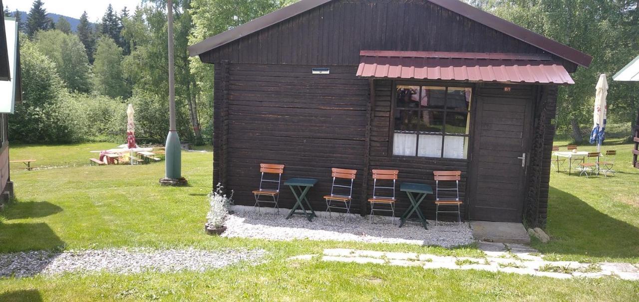 Retro Kemp Pod Boubinem Horni Vltavice Exterior photo